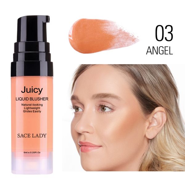 

face liquid blush makeup professional natural cheek blusher long lasting face make up cosmetics