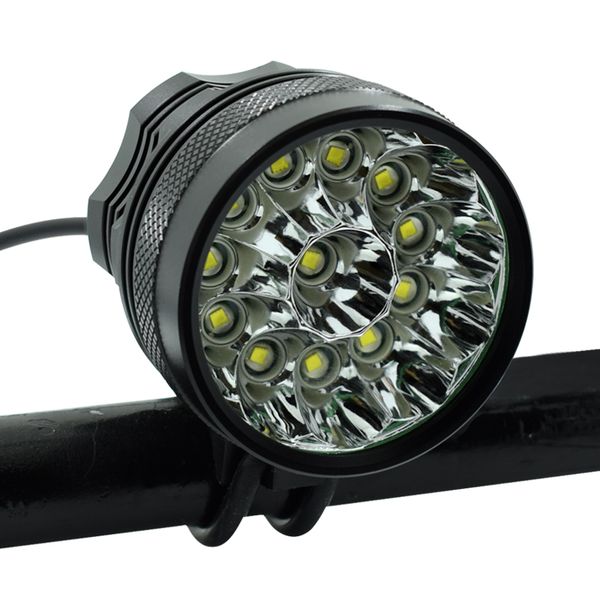 

bike lights front light 12*t6 waterproof led bicycle headlight 20000lm mountain road cycling lamp