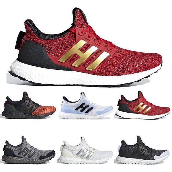 

2019 GAME OF THRONES Ultra Running Shoes for Men Women White Walker House Stark Lannister Mens Trainer Breathable Sports Sneakers 36-45