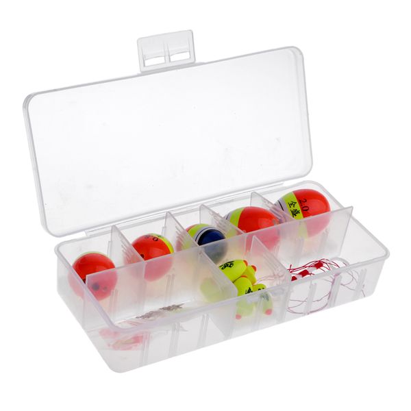 

set of 5 models fishing floats bobbers slip swivels hooks fishing tackle