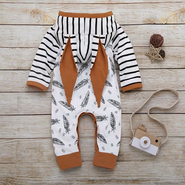 

pudcoco новорожденных младенцев baby мальчика девочки в полоску комбинезон комбинезон комбинезон экипировка одежда поддержка оптовая, Pink;blue
