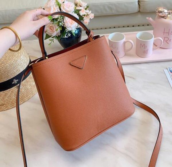 

classic brand shoulder bags bucket bag women designer handbags messenger bags flower printing crossbody bag purse