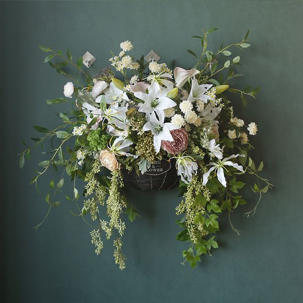 2019 Pastoral Wall Hanging Wall Wedding Decoration Simulation