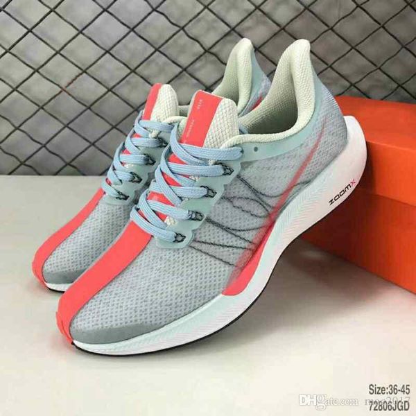 

zoom pegasus 35 turbo running shoes for men women black white barely grey react zoomx mens sports sneaker des chaussures zapatos size 36-45