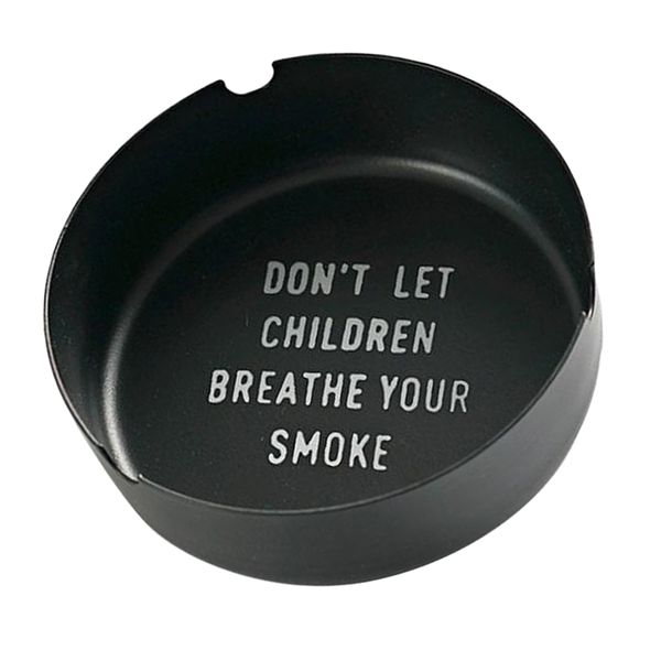 

iron ashtray smoker cigar ash container bar supplies