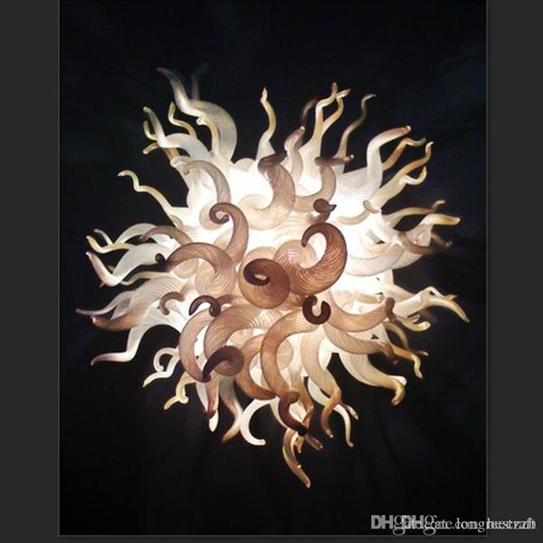 

modern crystal chandeliers hand made blown glass chandelier art glass lighting chandelir for girls room bed room chandelier