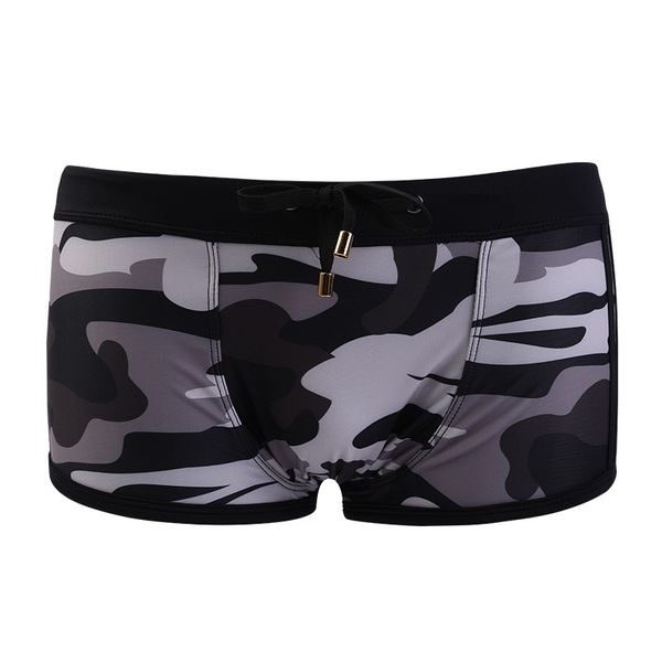 

brand camouflage swimwear men swimming trunks male quick dry board shorts m-3xl boy men's swim boxer swimsuits camo briefs