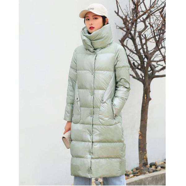 

2020 thick women jacket brand long winter coat women hooded warm parka fashion warm new female collection m52, Black