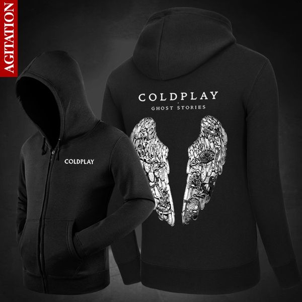 

fashion ghost stories cover hoodies hoody sweatshirts loose outerwear cute cotton zipper coat, Black