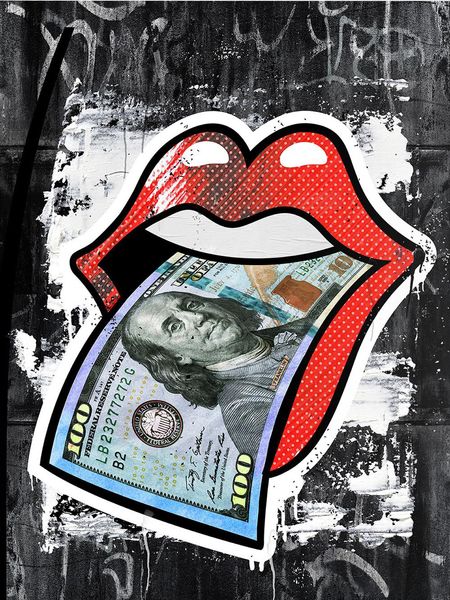 

alec monopoly "money talks" home decor handpainted &hd print oil painting on canvas wall art canvas pictures 200516