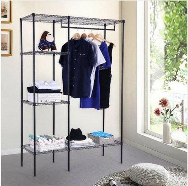

wholesales 2019 1200x450xh1500 three-tier powder coating garment rack hanger