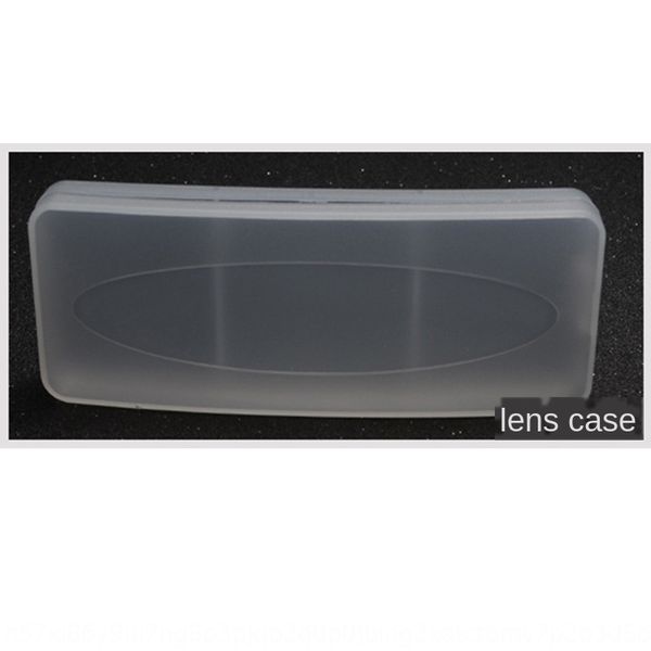 

clip plastic case glasses case pp plastic box myopia sun glasses clip box, Blue