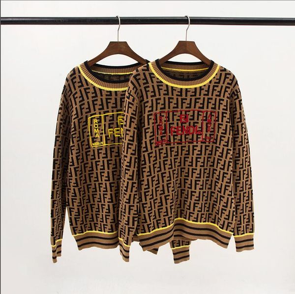 

Европа и AmericaFashion мужчина и женщина дизайнер FF классический Алфавитный вышивка св