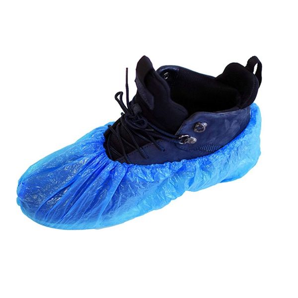 

3 упаковки по 100 шт (300 шт)стандартные галоши с одноразовыми бахилами защита водонепроницаемый рельефный напольный ковер защита