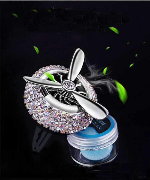 

ca perfume diffuser propeller shape air freshener vent clip car decor