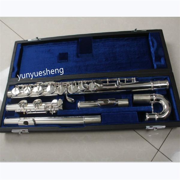 

new alto flute 16 closed holes offset g cupronickel body and c footjoint with case