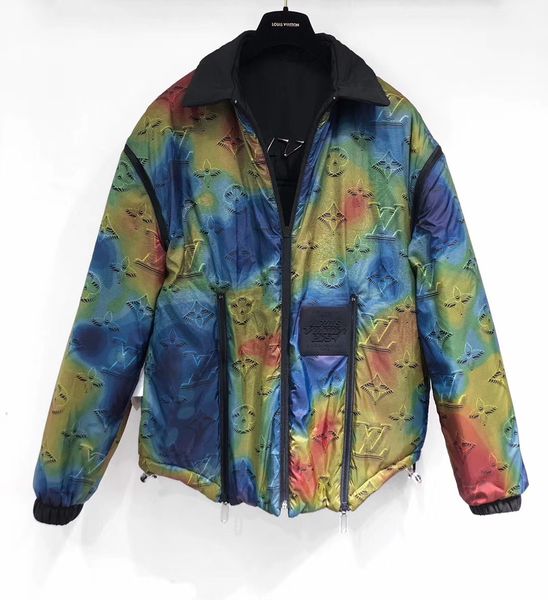 

роскошь 20SS Победа уникальный двойной путь и двойной боковой износ Съемные рукава куртки сложенный в подушку мешок Casual Мужчины Женщины Пара Outwear