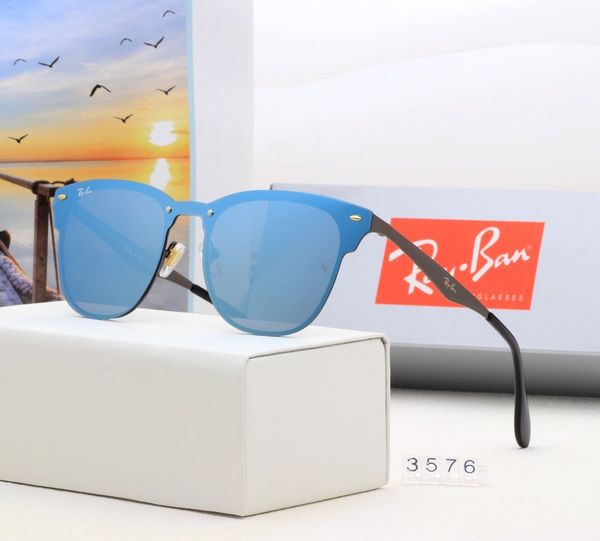 

3576# 2020new designersunglasses fashion mens women brandglasses polarized outdoor vacationcouple sunglasses luxury sunglass 2020442k, White;black