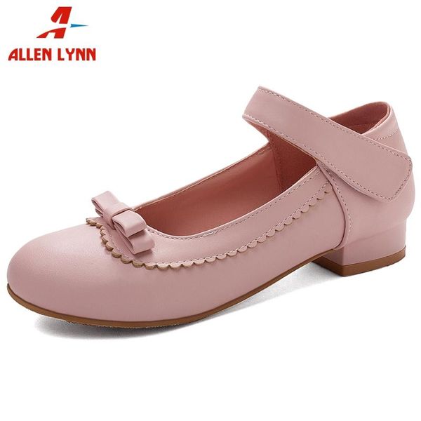 

allen большой размер 30-43 новая женская весна вскользь ботинки партии женщина моды боути коренастый пятки насосов женщины мэри джейнс насос, Black