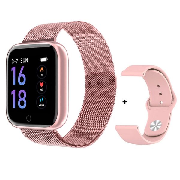 

смарт людей вахты женщин 1.3inch давления oled фитнес браслет металла шагомер спорт sleep blood heart rate monitor для ios android smartwatc