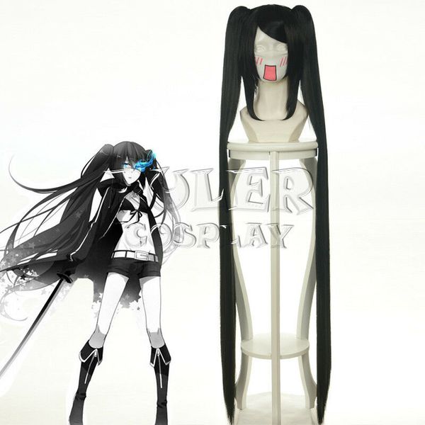 

120cm anime black rock shooter blank cosplay wig