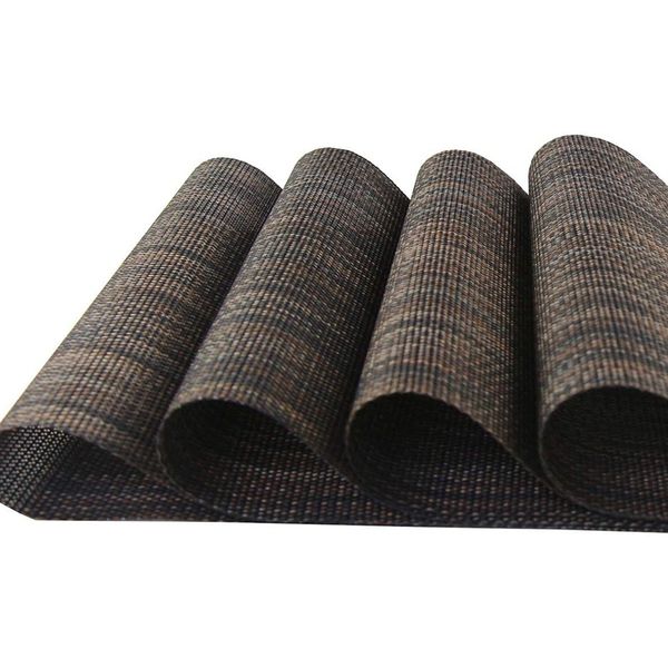 

таблица runner с placemats для партии woven пластикового кофе термостойкого кухня 11.8x 70,8 дюймов (1