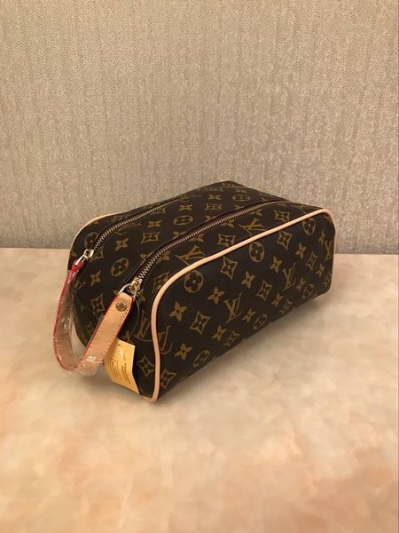 

brand double zipper cosmetic bag designer handbag casual chest bag fashion outdoor sports bag ing
