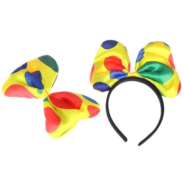 

funny big polka dot clown necktie for adults cosplay performance props party favor christmas decorations
