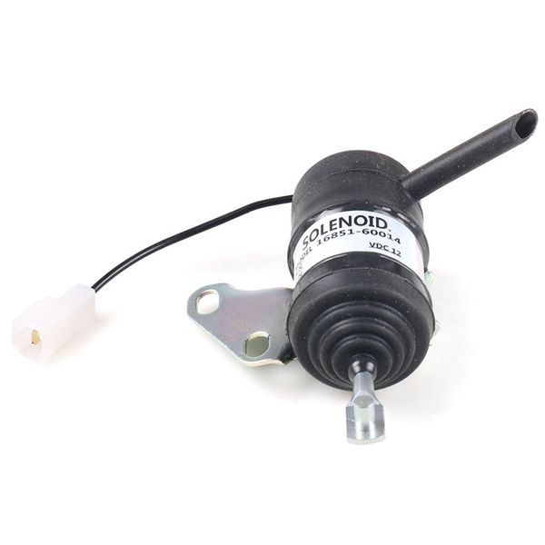 

new 16851-60014 fuel ssolenoid for kubota mower tractor excavator rtv rtv900