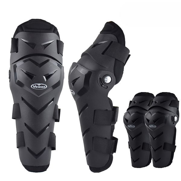 

4pcs motorcycle knee pads protector motocross cycling elbow and knee pads protection drop-resistant leg protective gear