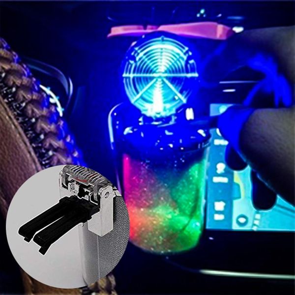

ashtray led luminous color ashtray car cool