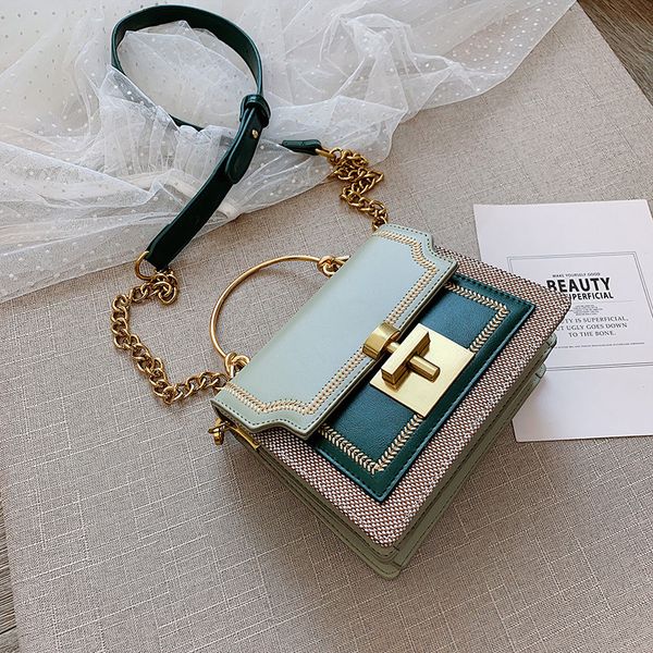 

2019 new mini leather crossbody bag for women chain shoulder messenger bag lady travel purses and handbags evening party clutch