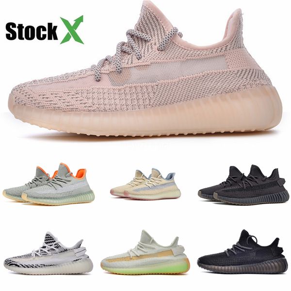 

2020 fashion luxury designer shoes v1 kanye west pirate black turtle dove moonrock oxford tan wave runner running sneakers #qa242