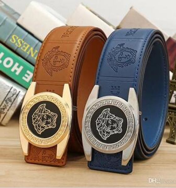 

2019 Medusa мужские джинсы повседневные брюки кожаный ремень, бизнес-мода высококачес