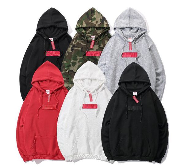 

Men de igner hoodie box logo uprÃªme print brand hoodie european american trendy luxury hooded weater fa hion pullover women weat hirt