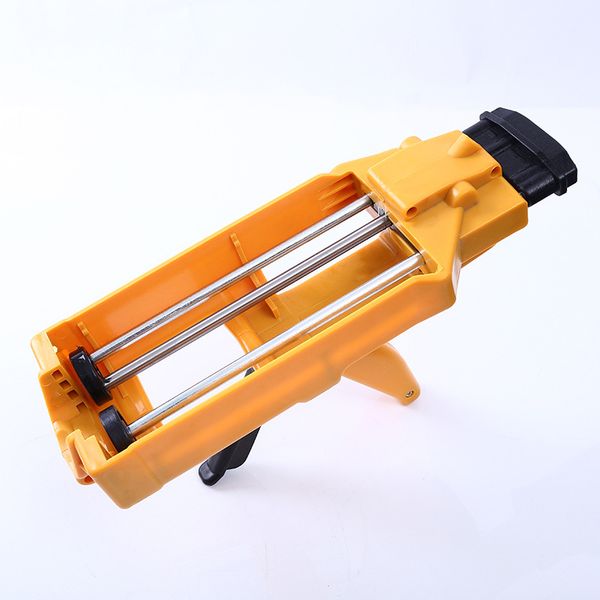 

yellow plastic two-component 400ml1: 1 true porcelain glue seam beauty agent double-tube glue gun effortless power us seam