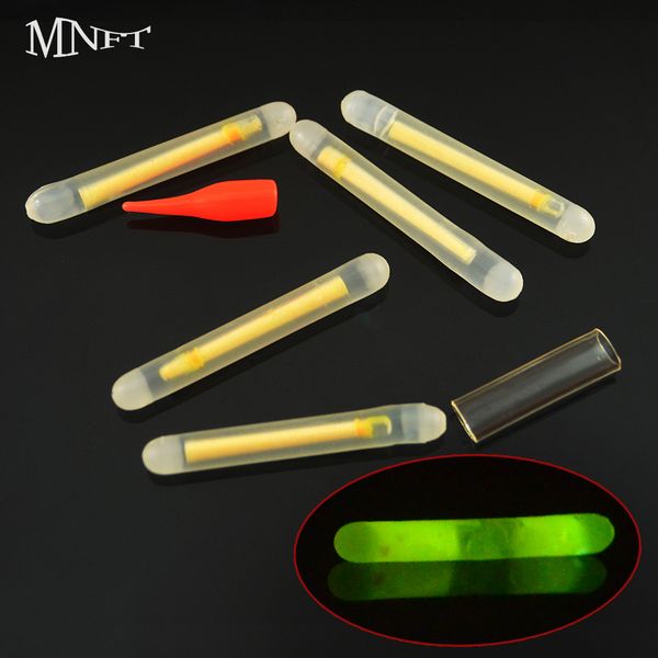 

mnft 20pcs fishing fluorescent lightstick night float rod lights fishing dark glow stick