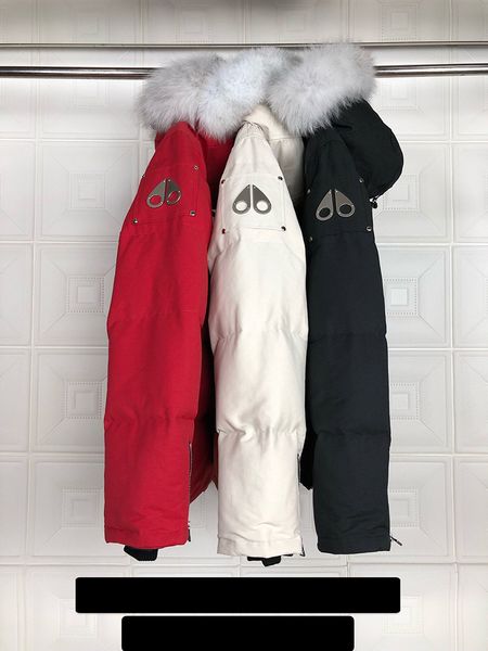 

dhl new men casual down jacket down moose coats mens outdoor warm man winter coat outwear jackets parkas canada knuckles doudoune, Black