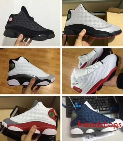 

traderjoes 13s mens and womens basketball shoes sneakers for men sport chicago red black cat french blue size us5.5-13