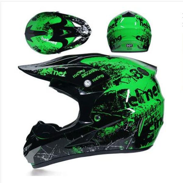 

super-cool motorcycle off-road helmet atv dirt bike helmet downhill full face a lot of design capacetes