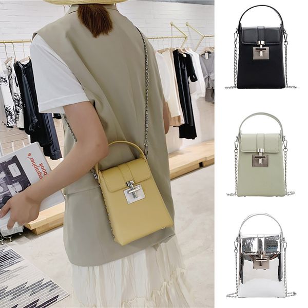

summer womens crossbody fashion simple chain girl shoulder leisure handbag