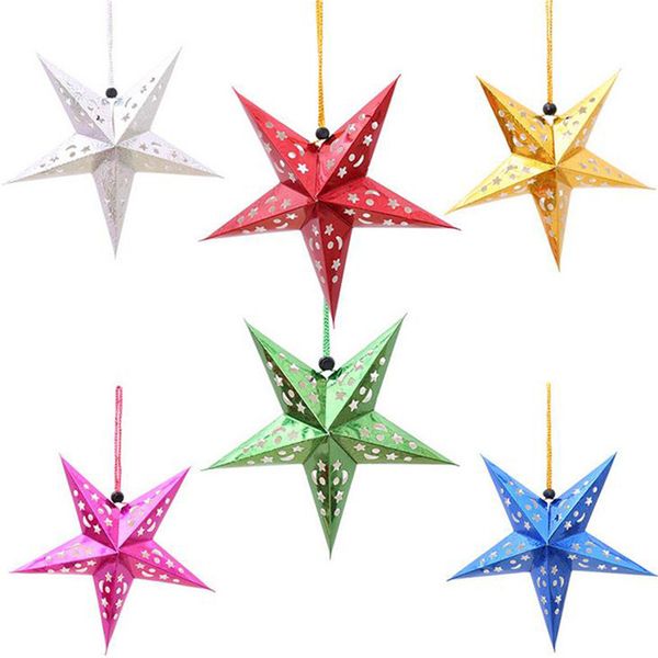 

christmas hanging ornaments romantic string charm star party decoration christmas tree home festival party ornaments 2019