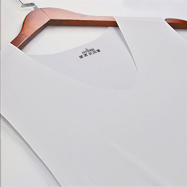 

men's casual milk silk seamless v-neck vest breathable tight sports bottom sleeveless shirt, Black;brown