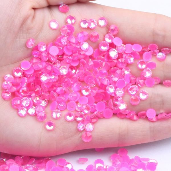 

ss6-ss30 luminous rhinestones glitter glass gem 3d charm flatback strass fluorescence rose ab color nail art decorations, Silver;gold