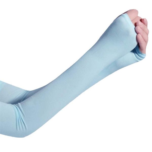 

для running велосипеда поводковых вс рукава длинных sunblock ice шелкового cooler рукав arm крышка с thumb hole