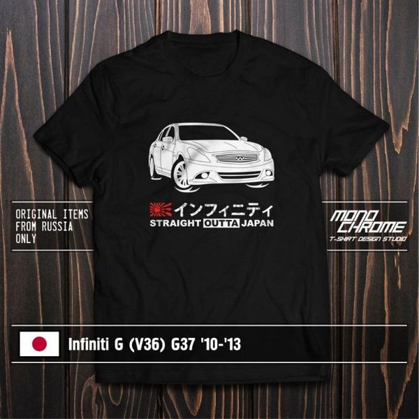 

t shirt infiniti g (v36) g37 10 13, White;black