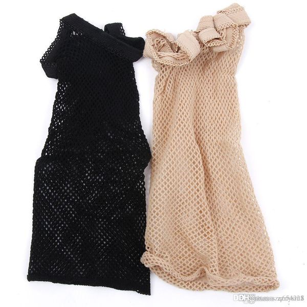 Hairnets Good Quality Mesh Weaving Black Wig Hair Net Making Caps