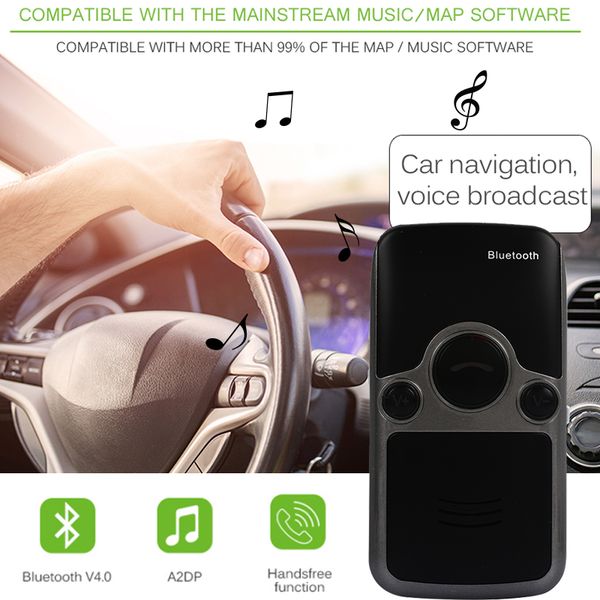 

bluetooth car hands-speaker universal wireless transmitter bluetooth home car kit mp3 smart automobile