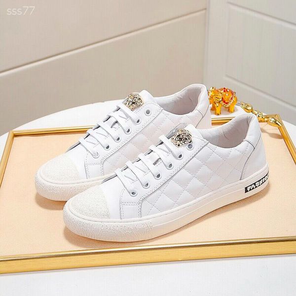 

2020 european men's shoes sports shoes men new shoes fashion classic sneakers casual flats shoe personality outdoor sport, Black