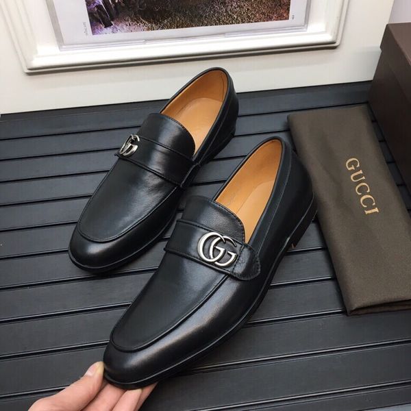 

Ca ual bu ine men hoe quality true leather quare toe hoe luxury de igner men fa hion trend wedding party dre